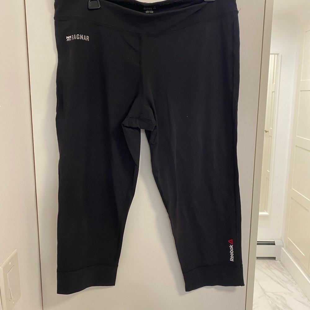 Reebok Black Capris Ragnar Running